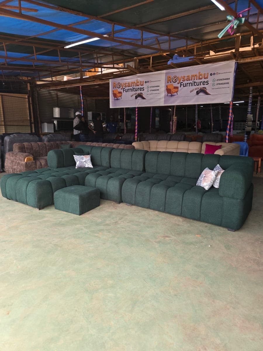 Burble sectional L seats