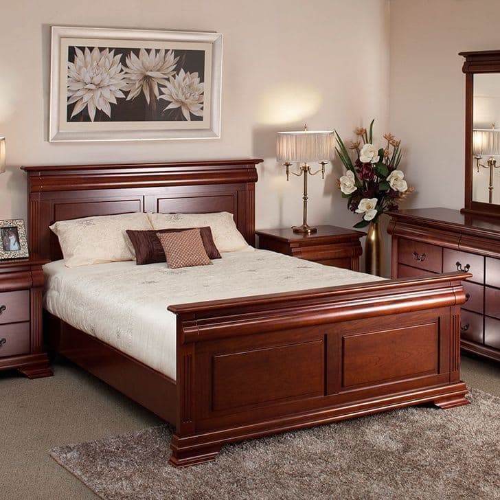 Mahogany Bed